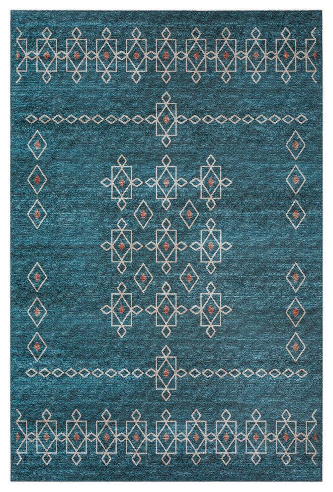 Indoor/Outdoor Sedona SN3 Riverview Machine Washable 8' x 10' Rug