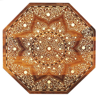 Butler Rashmi Wood and Bone Inlay Accent Table