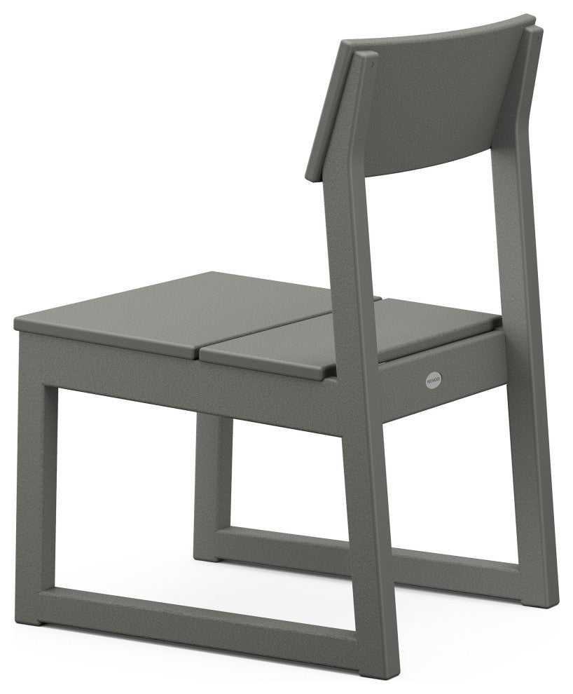 EDGE Dining Side Chair, Slate Gray