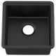 Kohler K-33711 Billings 17-1/2" Undermount Single Basin Stone - Matte Black