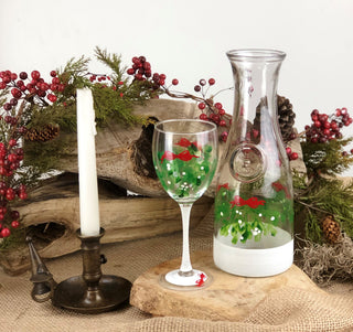 Mistletoe Carafe
