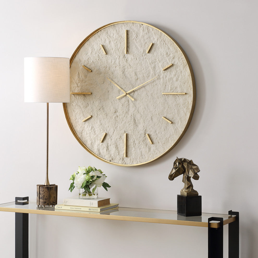 Uttermost Stone Serenity Wall Clock