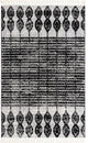 Unique Loom Cherokee Asheville Area Rug, Black, 5' 3 X 8' 0 Rectangular