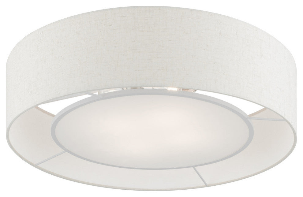 Ellsworth 4 Light Brushed Nickel Semi-Flush