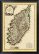 "Corsica, 1783" Framed Canvas Giclee by Jean Lattre, 29x40"