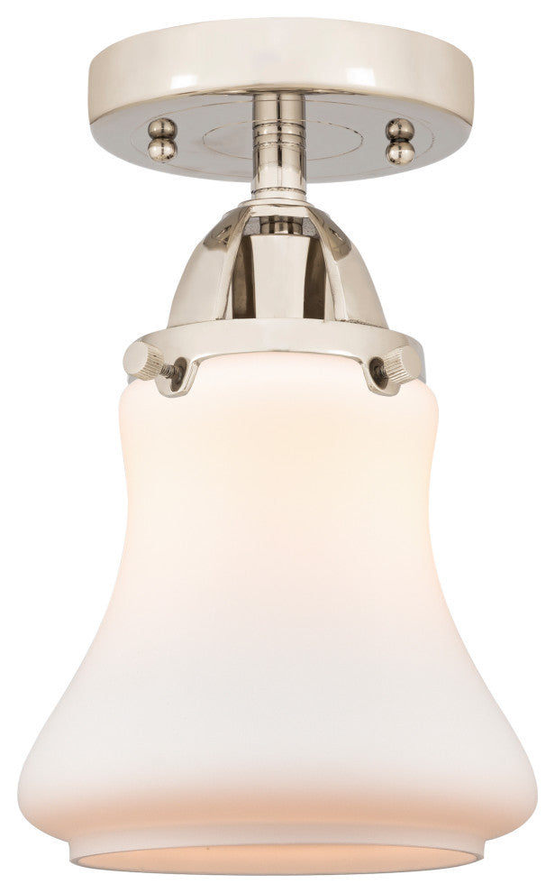 INNOVATIONS LIGHTING 288-1C-PN-G191-LED Bellmont 1 Light 6 inch Semi-Flush Mount