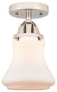 INNOVATIONS LIGHTING 288-1C-PN-G191-LED Bellmont 1 Light 6 inch Semi-Flush Mount