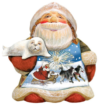 Polar Ride Santa Door Hanger