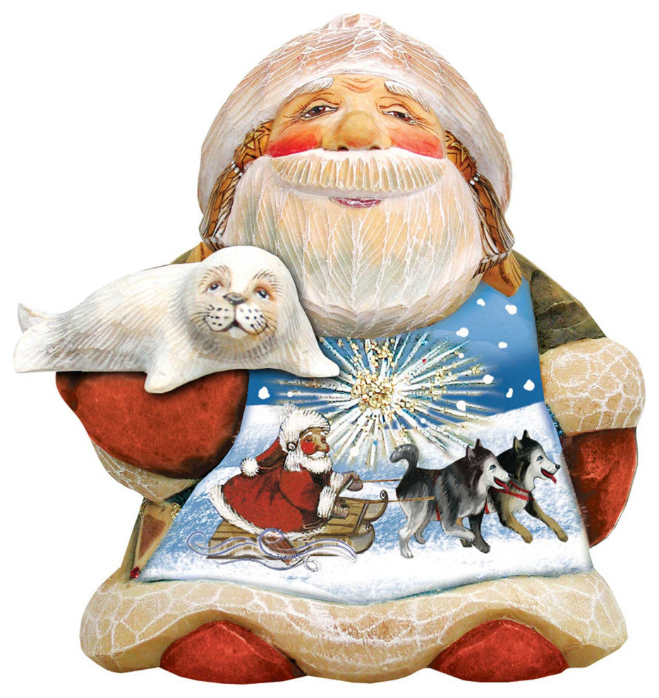 Polar Ride Santa Door Hanger