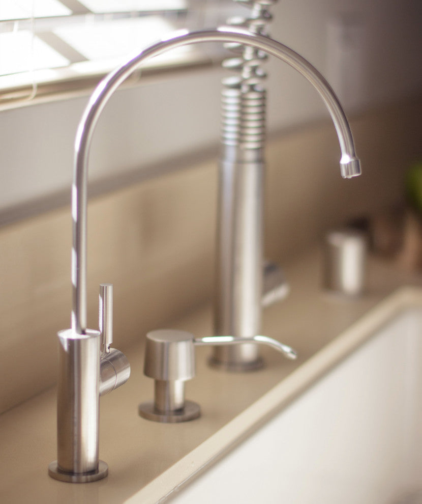 ALFI brand AB5008-BSS Brushed Stainless Steel Goose Neck Water Dispenser