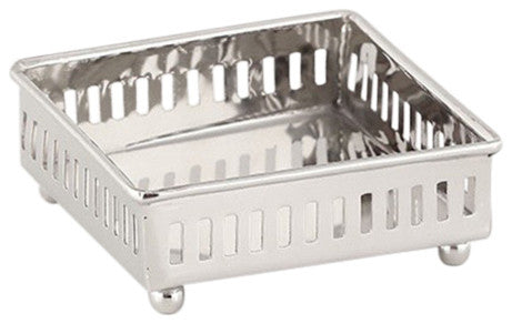 Nickel Cocktail Napkin Holder