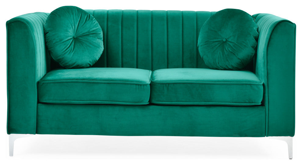 Delray Loveseat, Green