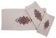 Sedona Embroidered Aztec Towel Set, Cream, 3 Piece