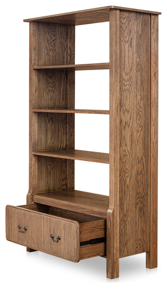 Caroline Bookcase Warm Brown