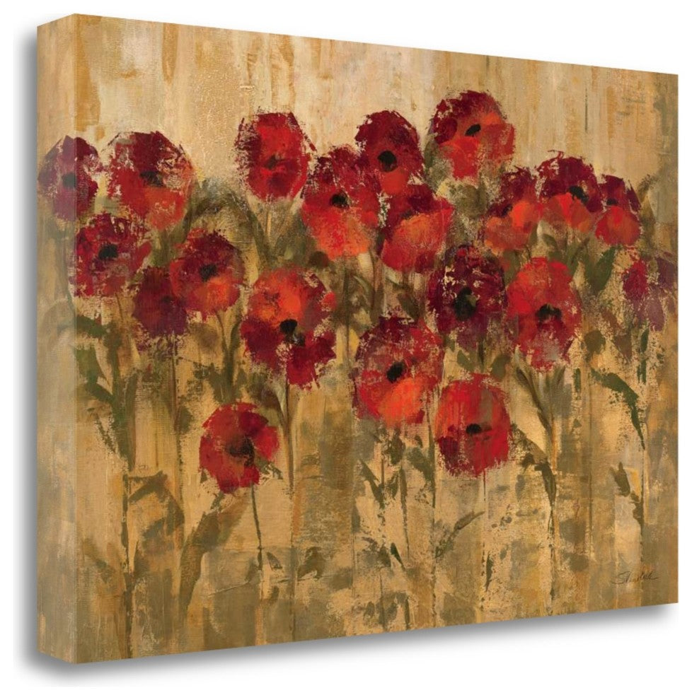 "Sunshine Florals" By Silvia Vassileva, Giclee Print on Gallery Wrap Canvas