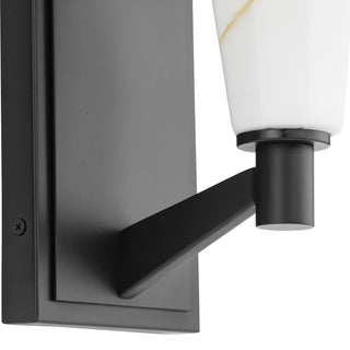 Tosca Collection One-Light Luxe Wall Bracket, Matte Black