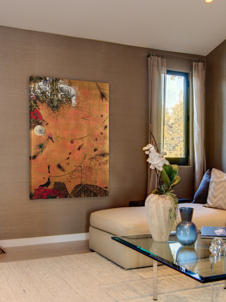 "Southern Winds" Painting Print on Canvas by Tracy Silva Barbosa