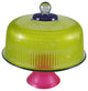 Frosted Curl Yellow Cake Dome