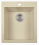 ALFI brand AB1720DI-B Biscuit 17" Drop-In Rectangular Granite Prep Sink