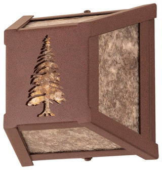 7 Wide Tall Pines Wall Sconce