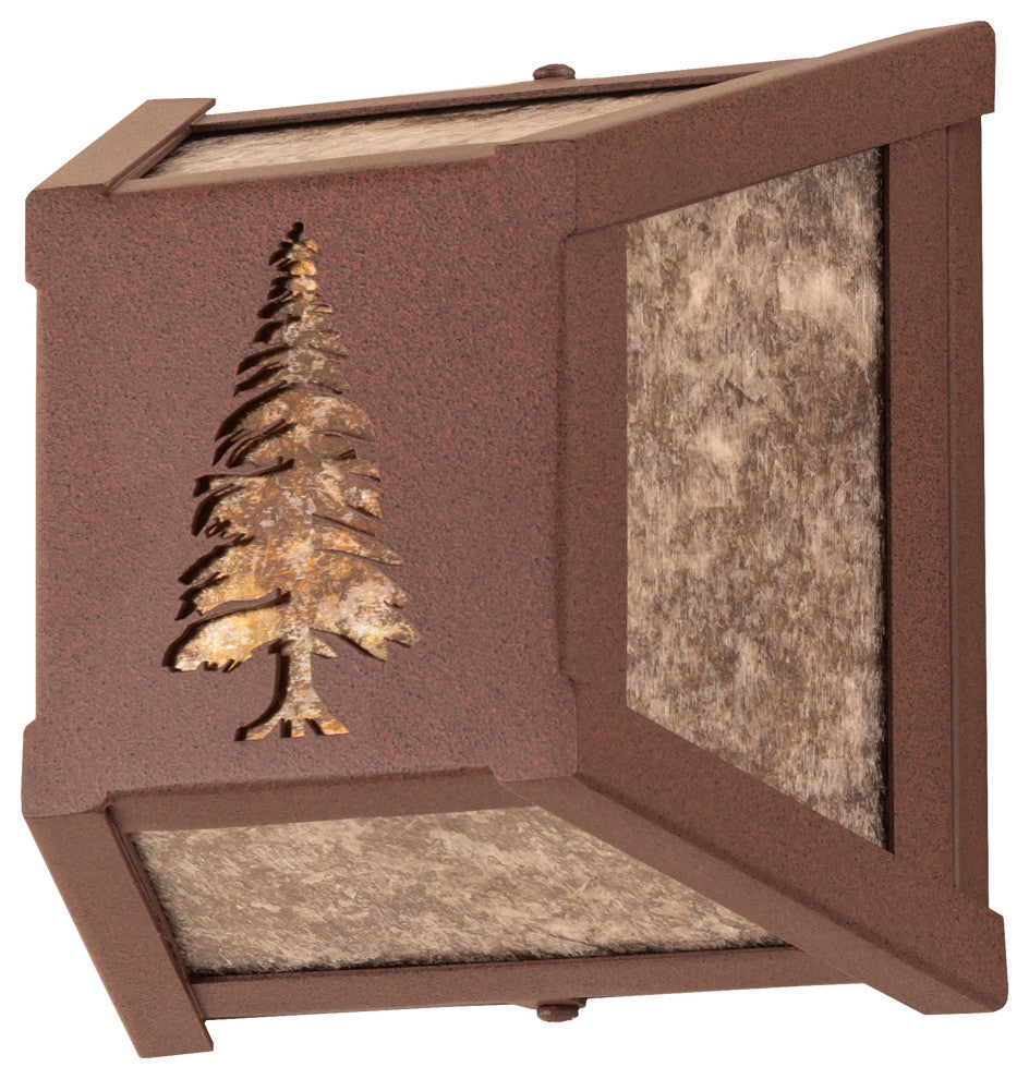 7 Wide Tall Pines Wall Sconce