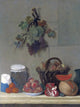 Basket Pears Fruit J. Oudry Tile Mural Backsplash Behind Stove, 6"x8", Glossy