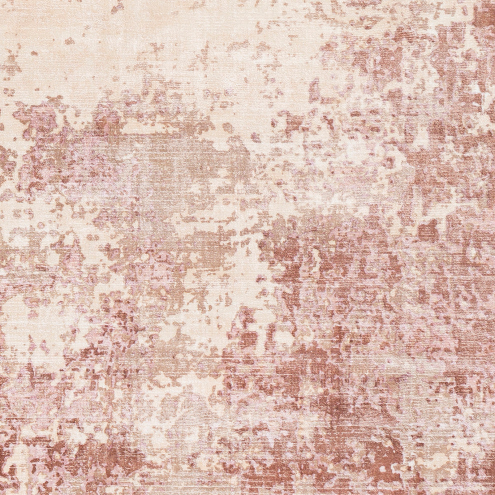Surya Park Avenue PAV-2304 8'x10' Rug, Cream/Tan/Blush/Lilac/Garnet/White