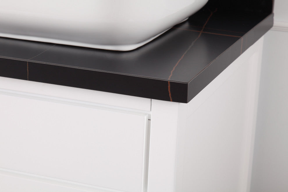 60" Tennant Brand White Beatrice Double Sink Vanity