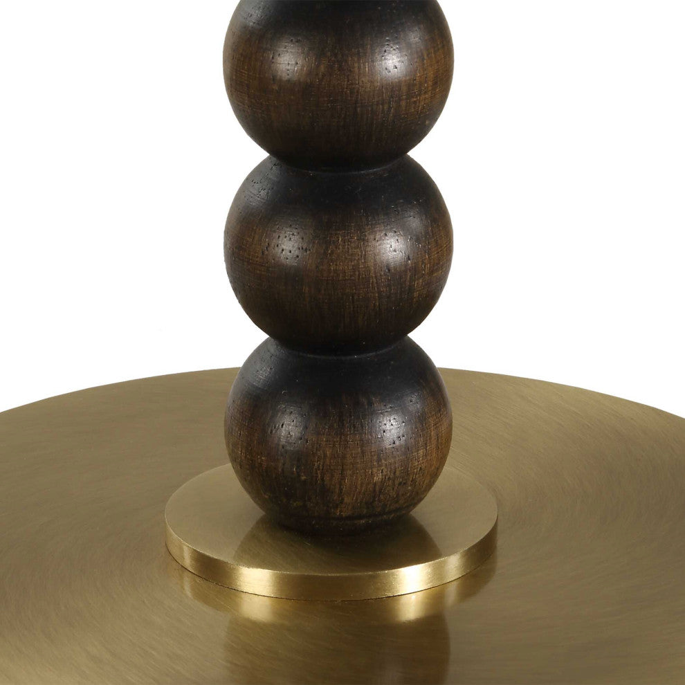 Uttermost Gallus Wood Spheres Table Lamp
