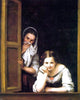Bartolome Esteban Murillo Girl and her Duenna, Gallery Wrapped Canvas, 20"x25"