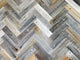 Herringbone Reclaimed Barnwood Planks  3", 20 Sq Ft.