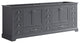 Dukes 84" Dark Gray Vanity Cabinet Only