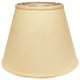 16" Parchment Biege Empire Deep Slanted Linen Lampshade
