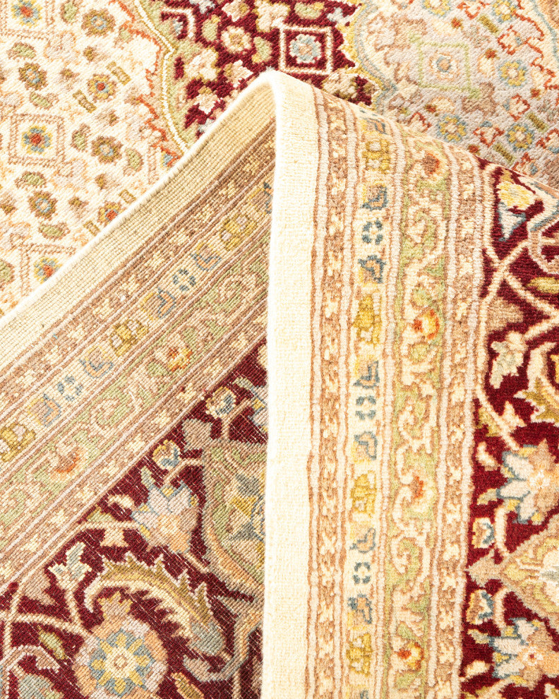 Rohtak, One-of-a-Kind Hand-Knotted Area Rug Ivory, 8'0"x10'5"