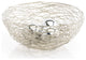 Abstract Silver Wire Centerpiece Bowl