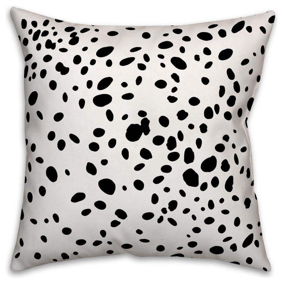 Dalmatian Spots Throw Pillow, 20x20