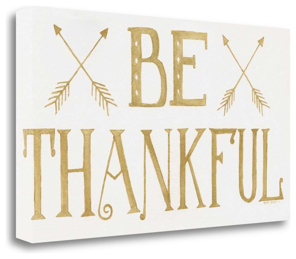 "Be Thankful" By Cindy Shamp, Giclee Print on Gallery Wrap Canvas, Ready to Hang