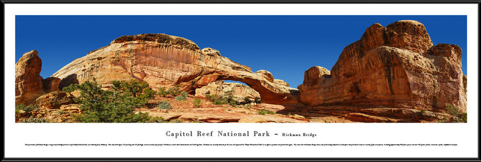Capitol Reef National Park, Hickman Bridge, Standard Frame