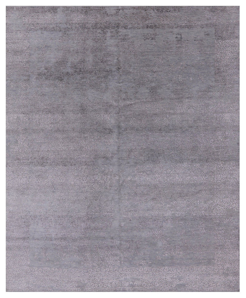 Wool and Silk Persian Handmade Rug 8' 1" X 9' 10" Q6685