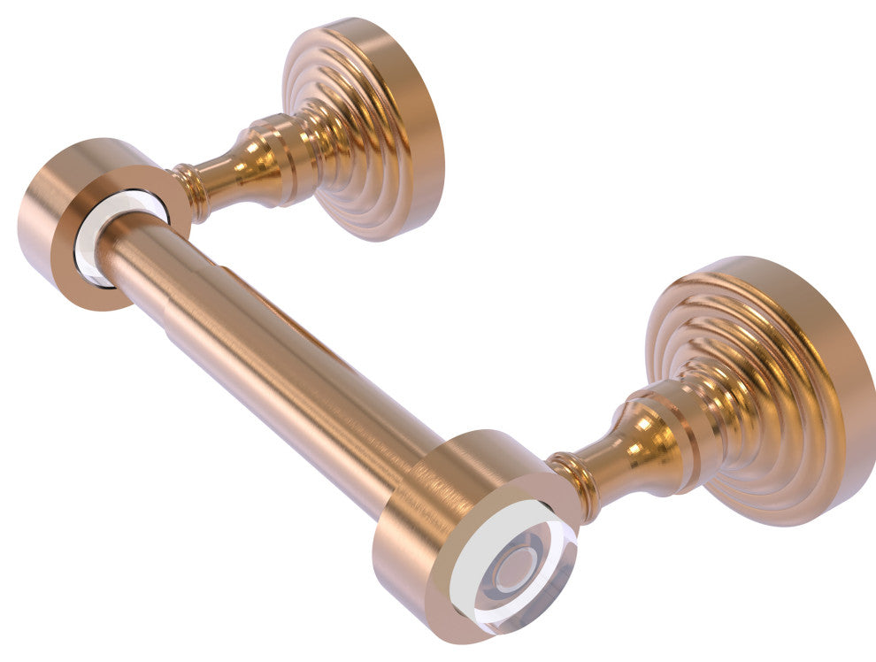 Pacific Grove 2-Post Toilet Paper Holder, Brushed Bronze