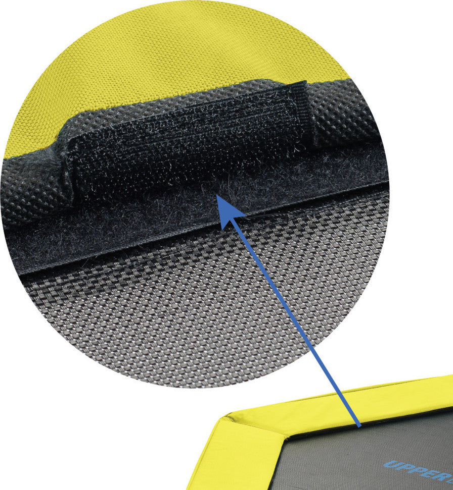 Upper Bounce Hexagonal Fitness Mini-Trampoline, Yellow
