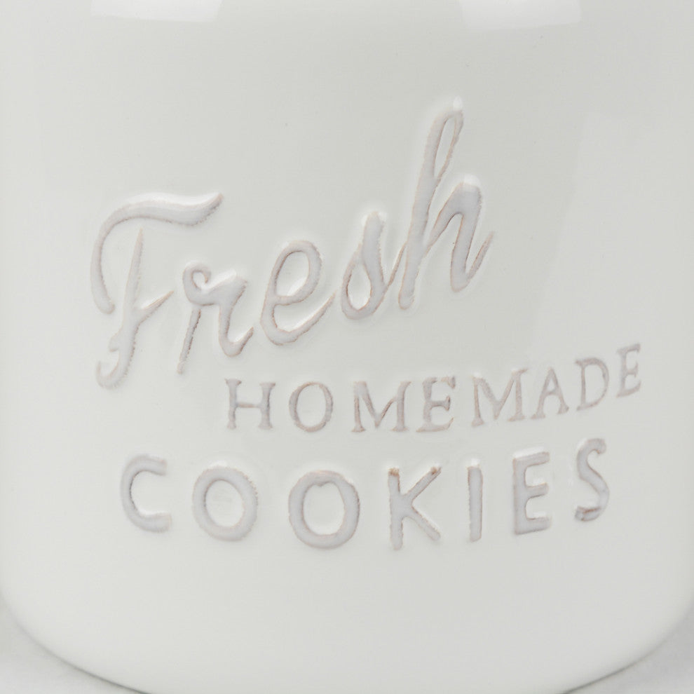 Red Ceramic Cookie Jar