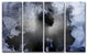 Ready2HangArt ''Glitzy Mist XII'' by Tristan Scott, 24"x48", 4 Piece Set