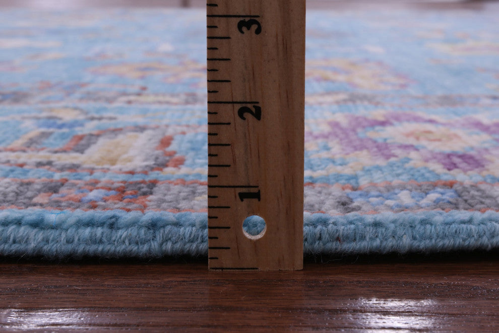 Turkish Oushak Hand-Knotted Wool Rug 6' 4" X 9' 2" - Q15656