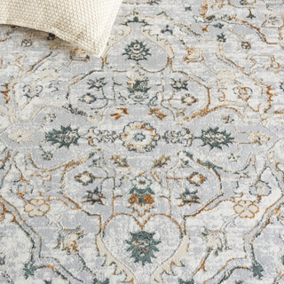 Safavieh Alenia Collection ALN117 Rug, Grey/Beige Gold, 6'7" Square