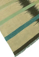 Winchester Kilim Haqq Ivory Rug, 6'4x9'8