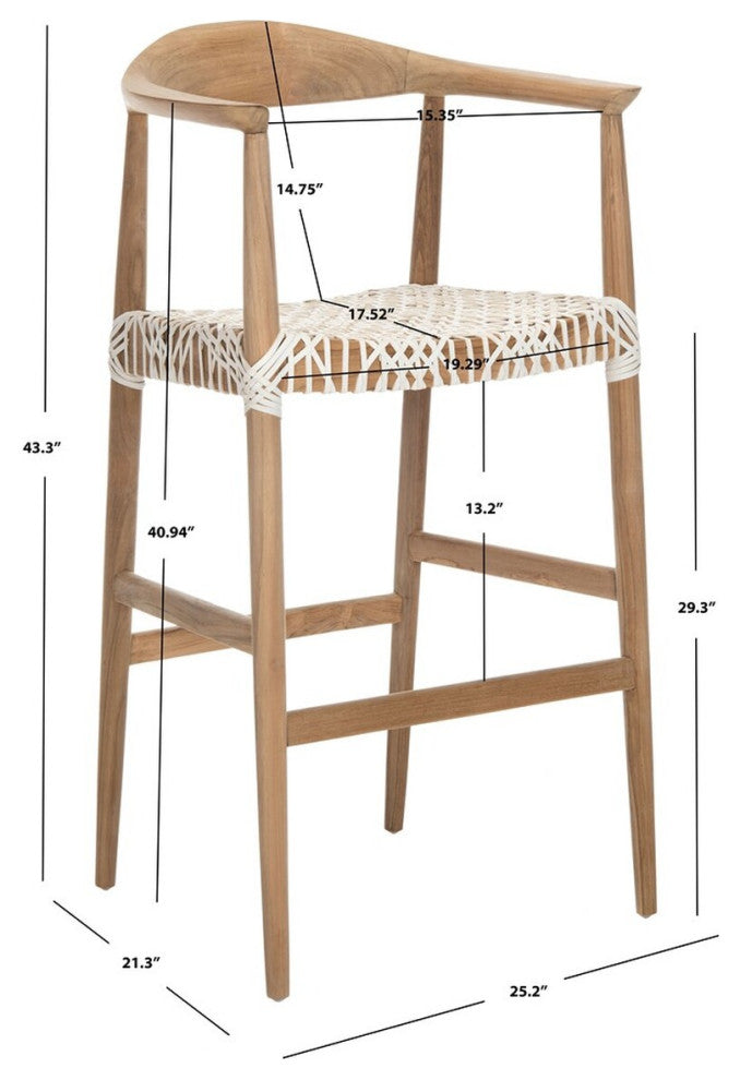 Safavieh Bandelier Barstool