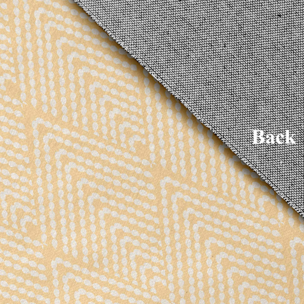 Lifeflor Diamond Spring Chenille Rug, Corn Yellow, 2'x3'