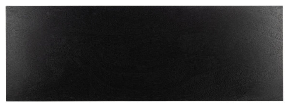 Safavieh Aliyah 2 Drawer Console Table, Black