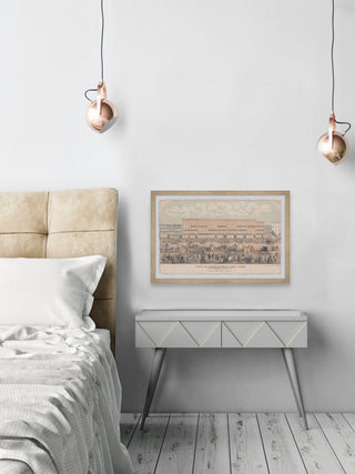 "The Broadway" Framed Painting Print, 45x30